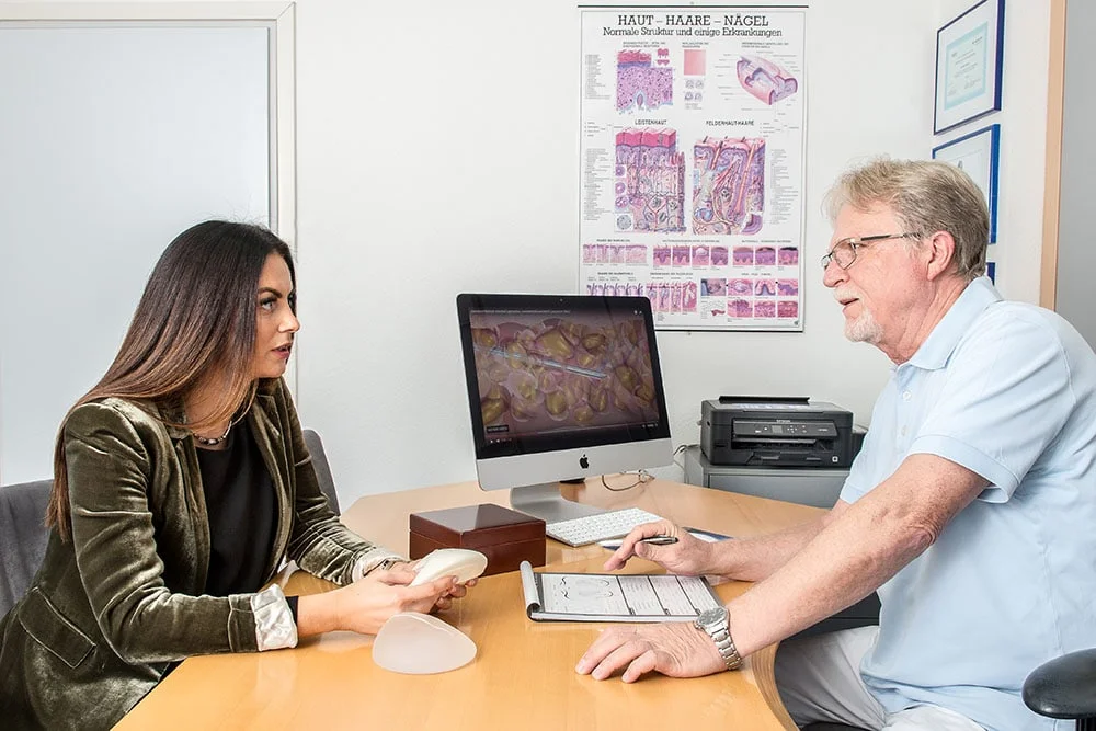 Beratungszimmer bei Innovamed Ästhetik